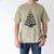 Baseball Christmas Tree Men Boys Youth Santa Sports Men's Comfort Colors T-Shirt Khaki