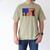 Baseball Coach Baseball Dad American Flag Men's Comfort Colors T-Shirt Khaki Baseball Coach Baseball Dad American Flag Men's Comfort Colors T-Shirt Khaki