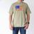 Baseball Coach Baseball Dad American Flag Premium Men's Comfort Colors T-Shirt Khaki Baseball Coach Baseball Dad American Flag Premium Men's Comfort Colors T-Shirt Khaki