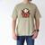 Baseball Dad Camouflage Tee For Proud Fathers Men's Comfort Colors T-Shirt Khaki