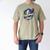 Baseball Dad Kids Birthday Baseball Drip Ice Cream Family Men's Comfort Colors T-Shirt Khaki