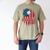 Baseball Dad USA American Flag 4th Of July Men's Comfort Colors T-Shirt Khaki