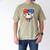 Baseball Drip American Flag Home Plate 4th Of July Patriotic Men's Comfort Colors T-Shirt Khaki