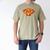 Baseball Dripping Waffle Field Men's Comfort Colors T-Shirt Khaki