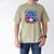Baseball Ice Cream Drip 100 Days Of School Student Teacher Men's Comfort Colors T-Shirt Khaki Baseball Ice Cream Drip 100 Days Of School Student Teacher Men's Comfort Colors T-Shirt Khaki