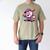 Baseball Ice Cream Shirt Cool Baseball Drip For Boys Men's Comfort Colors T-Shirt Khaki