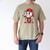 Baseball Ice Cream Valentine Dripping Game Day Men Boys Kids Men's Comfort Colors T-Shirt Khaki