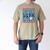 In My Baseball Papa Era Groovy Baseball Dad Family Matching Raglan Baseball Tee Men's Comfort Colors T-Shirt Khaki