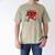 Baseball Valentines Day Heart Boys Sports Love Men's Comfort Colors T-Shirt Khaki