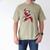 Christmas Baseball Player Santa Xmas Boys Men Toddler Men's Comfort Colors T-Shirt Khaki