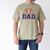 Dad Of Rookie 1st Birthday Baseball Boy Family Matching Men's Comfort Colors T-Shirt Khaki Dad Of Rookie 1st Birthday Baseball Boy Family Matching Men's Comfort Colors T-Shirt Khaki