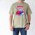 Game Kindergarten Baseball Ice Cream Drip On Back To School Men's Comfort Colors T-Shirt Khaki Game Kindergarten Baseball Ice Cream Drip On Back To School Men's Comfort Colors T-Shirt Khaki