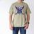 Halloween Baseball Skull Drip Baseball Lifestyle Boy Men Men's Comfort Colors T-Shirt Khaki