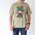 Ice Cream Drip Baseball Party 100 Days Of School Teacher Men's Comfort Colors T-Shirt Khaki