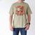 I Just Hit 100 Days Of School Baseball 100th Day Teacher Kid Men's Comfort Colors T-Shirt Khaki