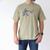 Leopard Baseball Player Ice Cream Drip For Boys Kids Men's Comfort Colors T-Shirt Khaki