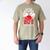 Little Slugger Boy Coming Soon Baby Announcement Baseball Men's Comfort Colors T-Shirt Khaki
