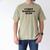 I Love Hot Baseball Dads Heart Men's Comfort Colors T-Shirt Khaki