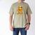 Melting Baseball Mascot Slugger Bat Cap Cartoon Men's Comfort Colors T-Shirt Khaki