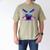 Neon Dripping Baseball And Bats Colorful Sports Art Men's Comfort Colors T-Shirt Khaki