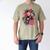 Punk Girl With Anger Kanji And Baseball Bat Men's Comfort Colors T-Shirt Khaki Punk Girl With Anger Kanji And Baseball Bat Men's Comfort Colors T-Shirt Khaki