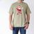 Santa Baseball Christmas Pajamas Xmas Men Kids Boys Men's Comfort Colors T-Shirt Khaki