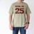 SENIOR BASEBALL DAD 2025 MAROON BASEBALL DAD SENIOR 25 4 Men's Comfort Colors T-Shirt Khaki