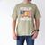 Softball Dad Like A Baseball Dad With Bigger Balls Sport Dad Premium Men's Comfort Colors T-Shirt Khaki