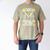 Softball Dad Like a Baseball Dad With Bigger Balls Softball Men's Comfort Colors T-Shirt Khaki