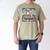 Softball Dad Like a Baseball Dad Gift Men Premium Men's Comfort Colors T-Shirt Khaki