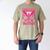 Strike Out Breast Cancer Baseball Ice Cream Drip Men's Comfort Colors T-Shirt Khaki