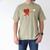 Valentine Baseball Heart Sport Valentines Day Men Boys Kids Men's Comfort Colors T-Shirt Khaki Valentine Baseball Heart Sport Valentines Day Men Boys Kids Men's Comfort Colors T-Shirt Khaki