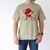 Valentine Baseball Heart Sports Love Valentines Day Boys Men's Comfort Colors T-Shirt Khaki