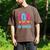 100 Days Of School Baseball Drip 100th Day Of School Men's Comfort Colors T-Shirt Espresso