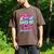 100 Days Of School Baseball Ice Cream Drip For Boys Kid Men's Comfort Colors T-Shirt Espresso