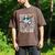 100 Days Of School Boys Baseball 100th Day Of School Kids Men's Comfort Colors T-Shirt Espresso