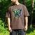 67 Baseball Drip Effect Urban Tee Style 6-7 Meme Graphic Men's Comfort Colors T-Shirt Espresso