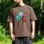 67 Baseball Ice Cream Drip Kids Men's Comfort Colors T-Shirt Espresso