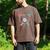 Baseball 8 Year Old Ice Cream Drip 8th Birthday Boys Player Men's Comfort Colors T-Shirt Espresso
