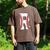 Baseball Alphabet Monogram Initial Letter R Men's Comfort Colors T-Shirt Espresso