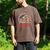 Baseball Dad Game Day USA Flag Men's Comfort Colors T-Shirt Espresso