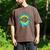 Baseball Dad With Modern Baseball Circles Men's Comfort Colors T-Shirt Espresso