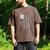 Baseball Dad Silhouette Bat Flag Stars Men's Comfort Colors T-Shirt Espresso Baseball Dad Silhouette Bat Flag Stars Men's Comfort Colors T-Shirt Espresso