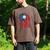 Baseball Dad USA American Flag 4th Of July Men's Comfort Colors T-Shirt Espresso