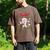 Baseball Mama Christmas Santa Hat Xmas Softball Mom Men's Comfort Colors T-Shirt Espresso