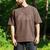 Baseball Player Dad Father's Day Number One Baseball Dad Premium Men's Comfort Colors T-Shirt Espresso