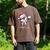 Christmas Baseball Ice Cream Dripping Santa Baseball Drip Men's Comfort Colors T-Shirt Espresso