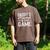 Dad Baseball Men Baseball Daddy's Always In The Game Men's Comfort Colors T-Shirt Espresso