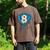 Ice Cream Baseball Glove 8th Birthday Edition Men's Comfort Colors T-Shirt Espresso