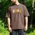 Leopard Baseball Softball Mama Bow Softball Baseball Mom Men's Comfort Colors T-Shirt Espresso